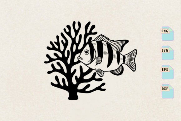 Butterflyfish SVG, Sea Life Animal SVG