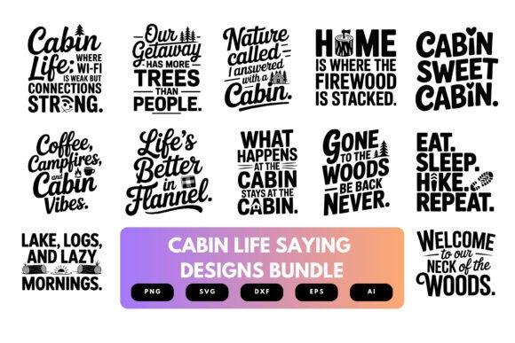 Cabin Life SVG Bundle Review