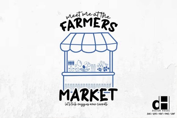 Farmers Market Meet Me at the SVG PNG