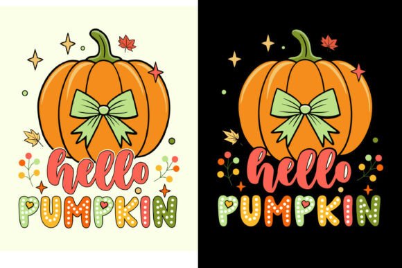 Hello Pumpkin Svg Autumn Pumpkin Png