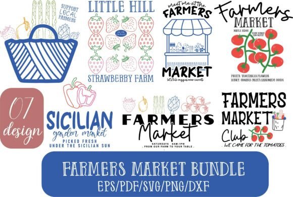 Review: Farmers Market Bundle SVG PNG