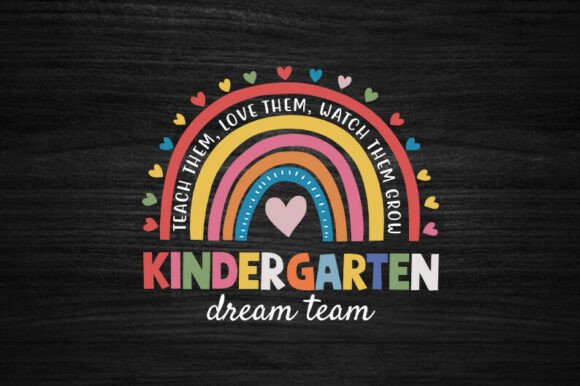 Teach Love Inspire SVG, Teacher Rainbow