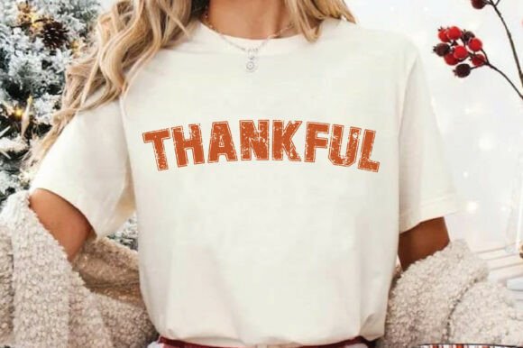 Thankful SVG PNG T Shirt Design